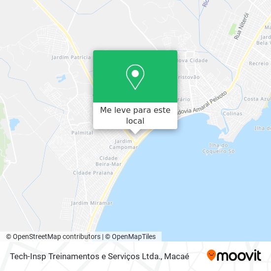 Tech-Insp Treinamentos e Serviços Ltda. mapa
