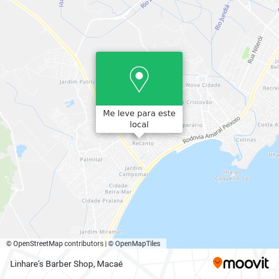 Linhare's Barber Shop mapa