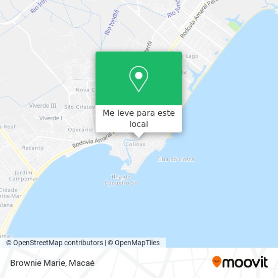 Brownie Marie mapa