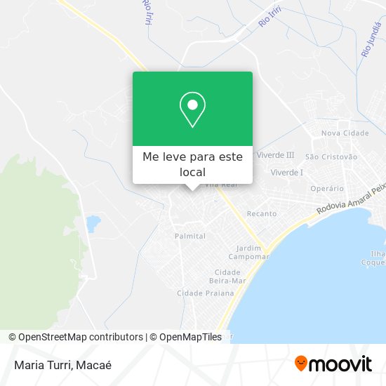 Maria Turri mapa