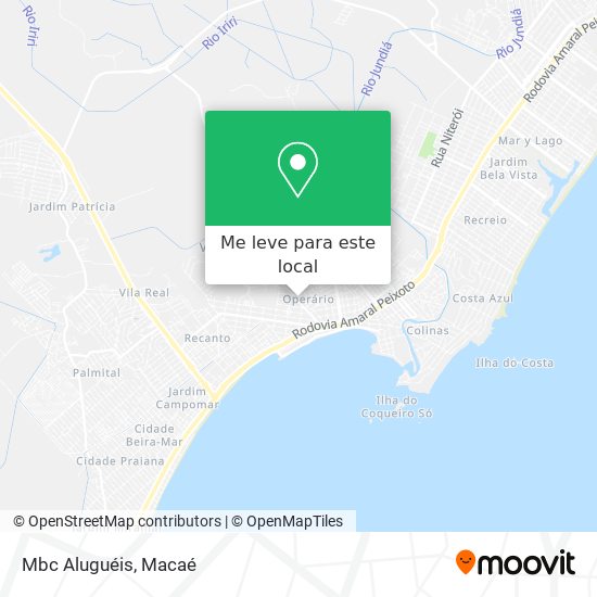 Mbc Aluguéis mapa