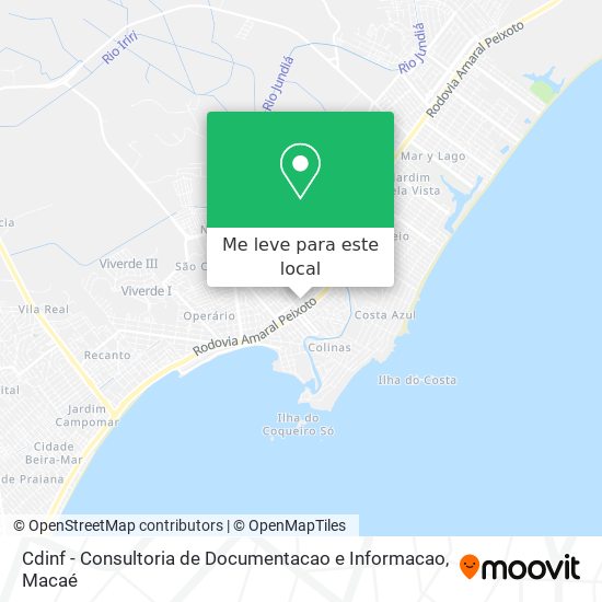 Cdinf - Consultoria de Documentacao e Informacao mapa