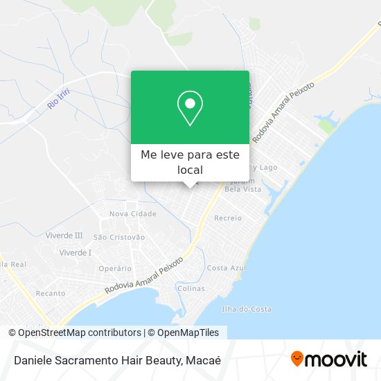 Daniele Sacramento Hair Beauty mapa