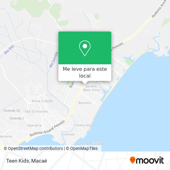 Teen Kids mapa