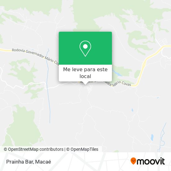 Prainha Bar mapa