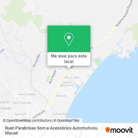 Ruan Parabrisas Som e Acessórios Automotivos mapa