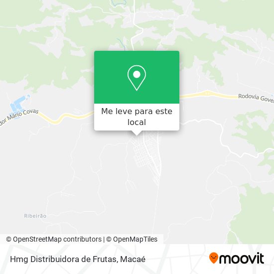 Hmg Distribuidora de Frutas mapa