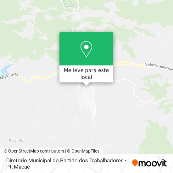 Diretorio Municipal do Partido dos Trabalhadores - Pt mapa