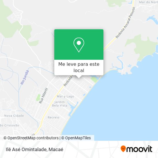 Ilê Asé Omintalade mapa