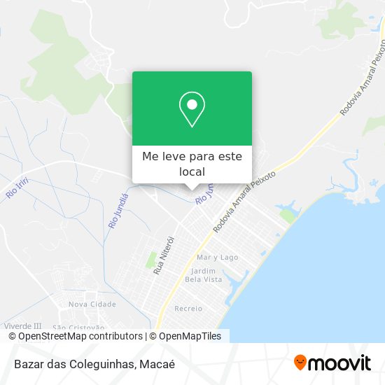 Bazar das Coleguinhas mapa