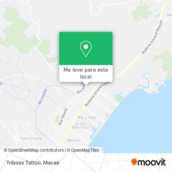 Triboss Tattoo mapa