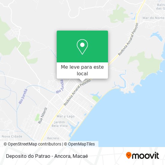 Deposito do Patrao - Ancora mapa