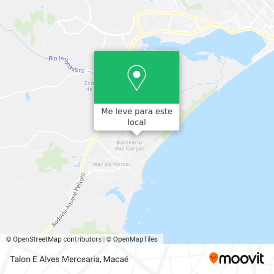 Talon E Alves Mercearia mapa
