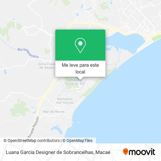 Luana Garcia Designer de Sobrancelhas mapa