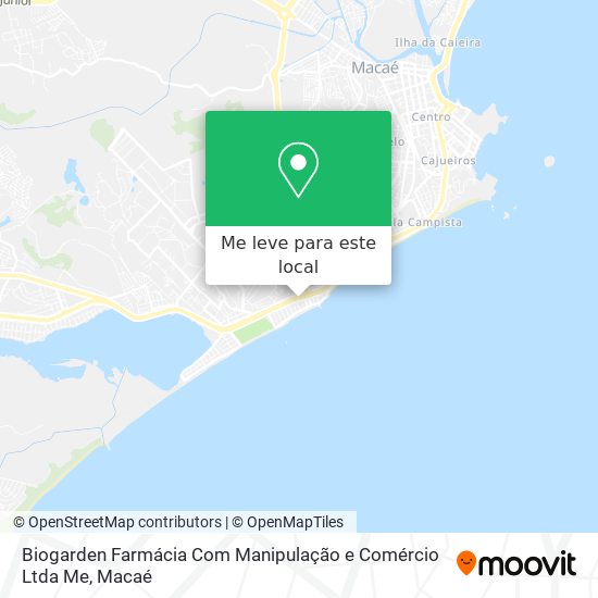 Biogarden Farmácia Com Manipulação e Comércio Ltda Me mapa