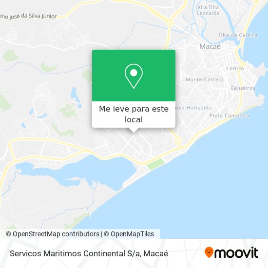 Servicos Maritimos Continental S / a mapa
