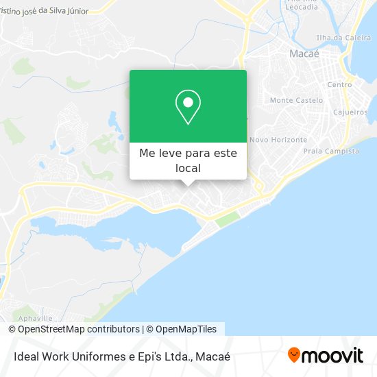Ideal Work Uniformes e Epi's Ltda. mapa