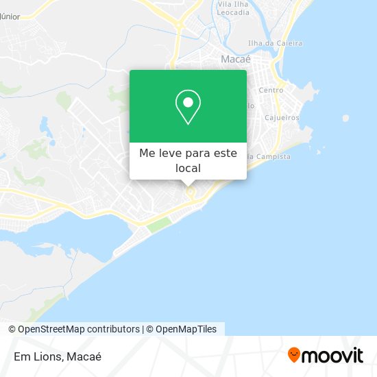Em Lions mapa