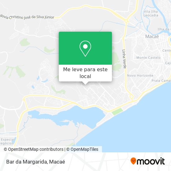 Bar da Margarida mapa