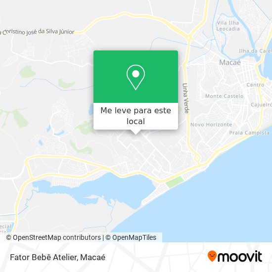 Fator Bebê Atelier mapa