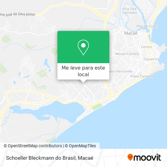 Schoeller Bleckmann do Brasil mapa