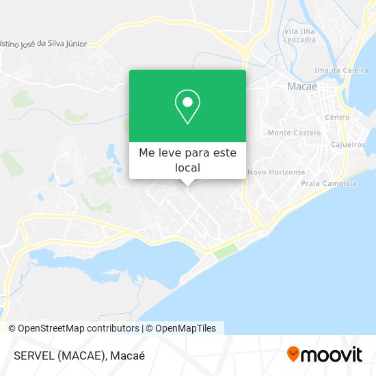 SERVEL (MACAE) mapa