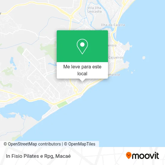 In Fisio Pilates e Rpg mapa