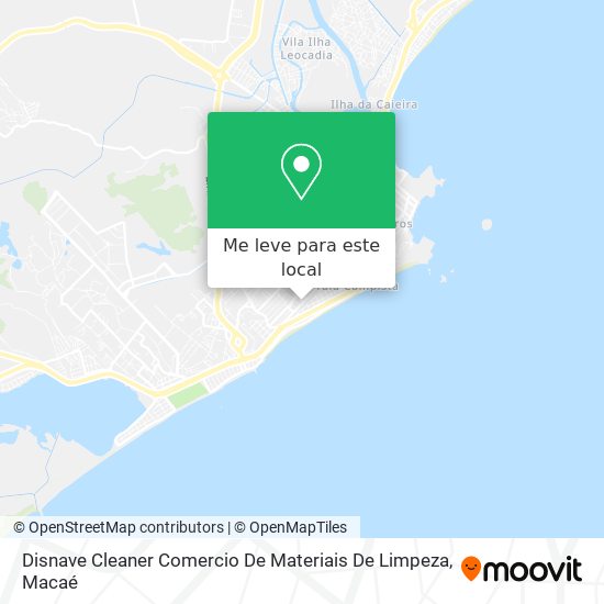 Disnave Cleaner Comercio De Materiais De Limpeza mapa
