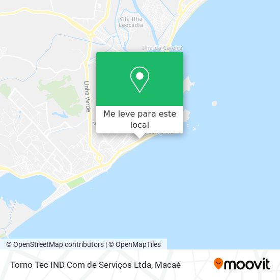 Torno Tec IND Com de Serviços Ltda mapa