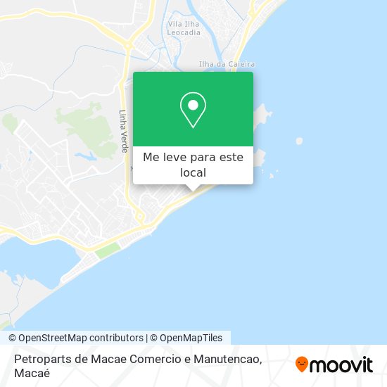 Petroparts de Macae Comercio e Manutencao mapa