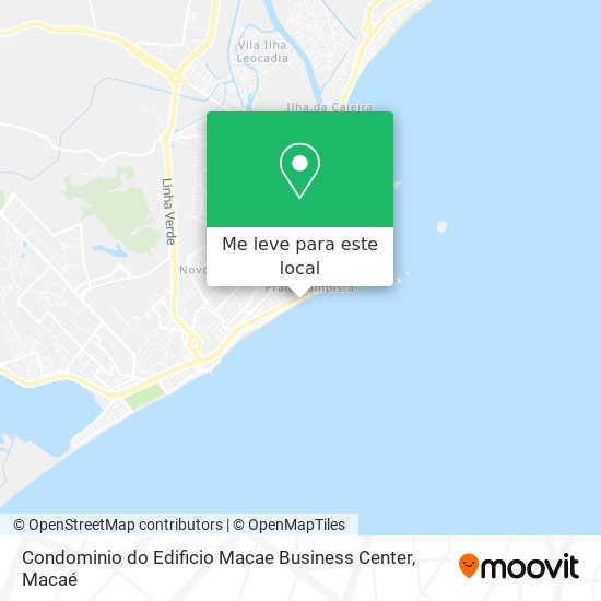 Condominio do Edificio Macae Business Center mapa