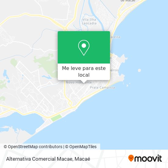 Alternativa Comercial Macae mapa
