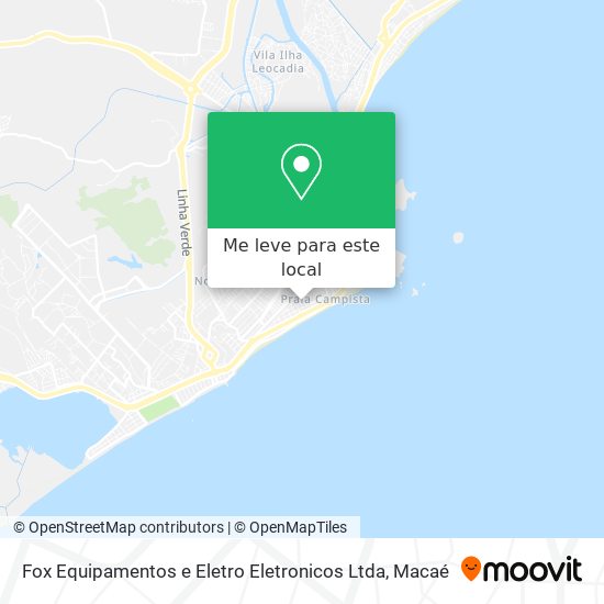 Fox Equipamentos e Eletro Eletronicos Ltda mapa