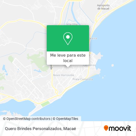 Quero Brindes Personalizados mapa