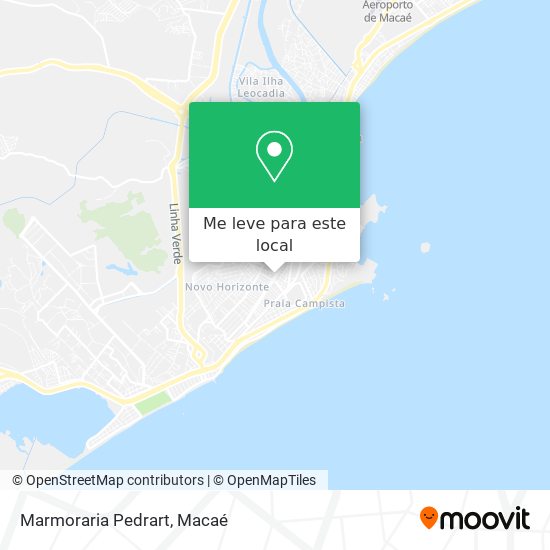 Marmoraria Pedrart mapa