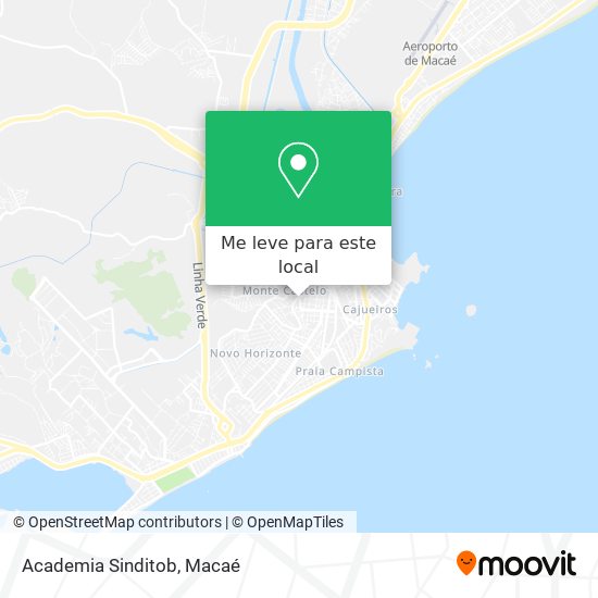 Academia Sinditob mapa