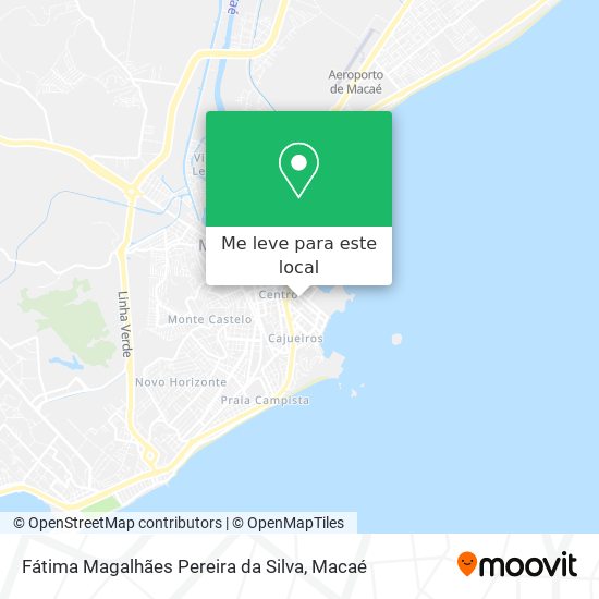 Fátima Magalhães Pereira da Silva mapa