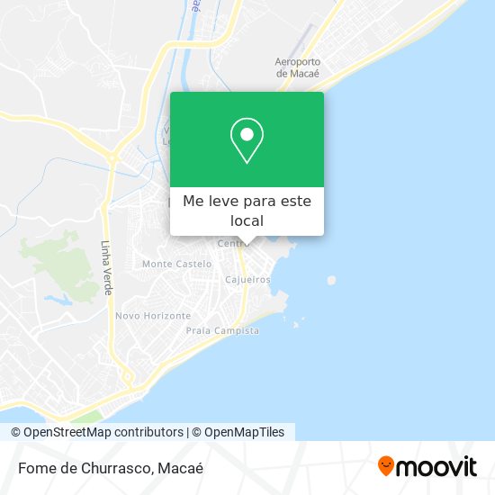 Fome de Churrasco mapa