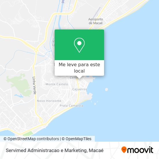 Servimed Administracao e Marketing mapa