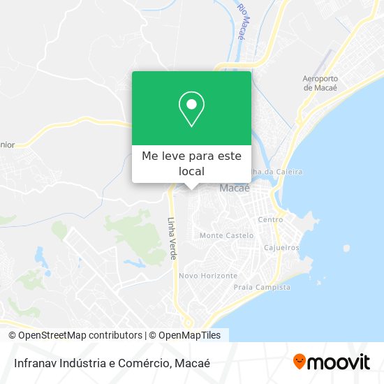 Infranav Indústria e Comércio mapa