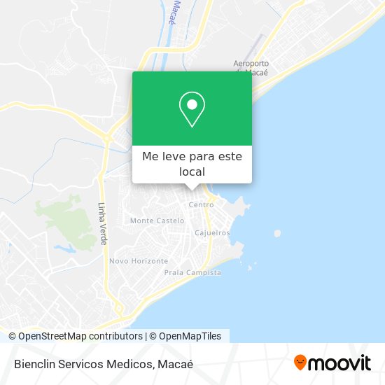 Bienclin Servicos Medicos mapa