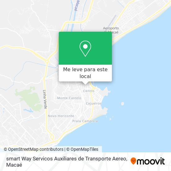 smart Way Servicos Auxiliares de Transporte Aereo mapa