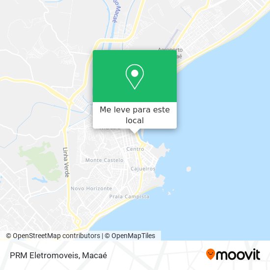 PRM Eletromoveis mapa