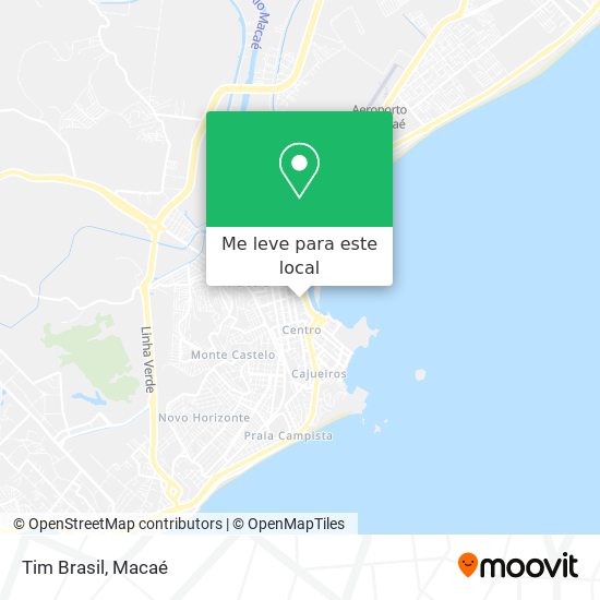 Tim Brasil mapa