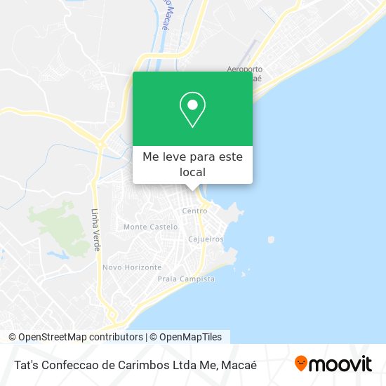 Tat's Confeccao de Carimbos Ltda Me mapa