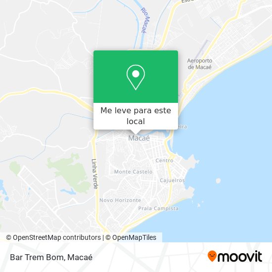 Bar Trem Bom mapa