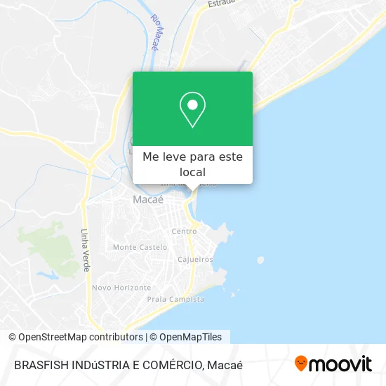 BRASFISH INDúSTRIA E COMÉRCIO mapa