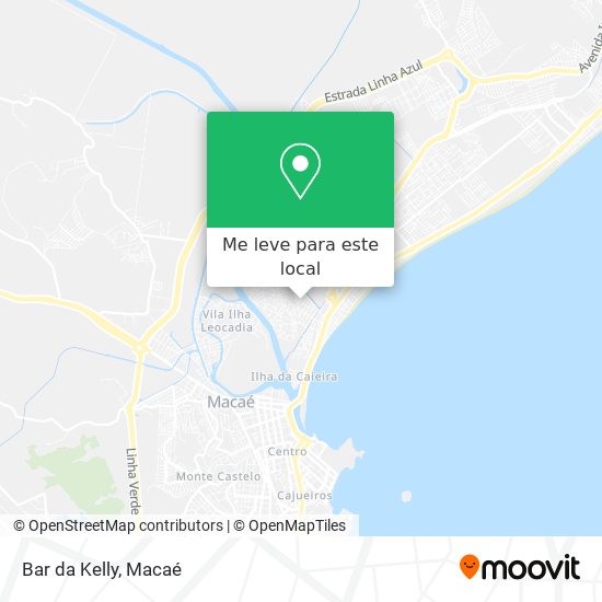 Bar da Kelly mapa