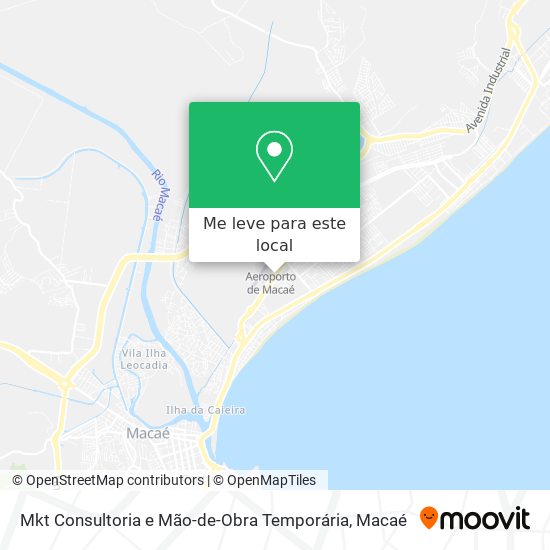 Mkt Consultoria e Mão-de-Obra Temporária mapa