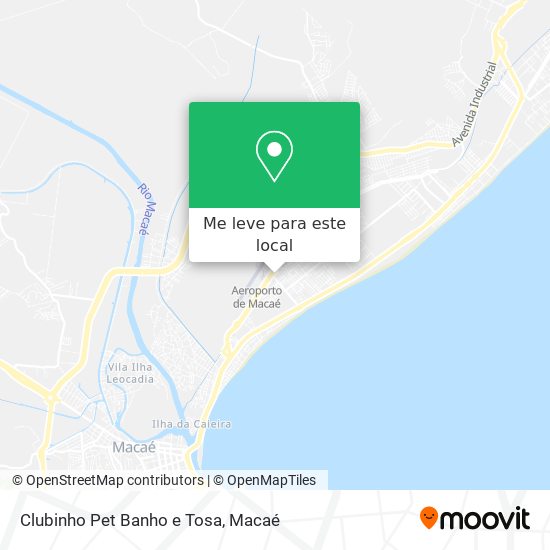Clubinho Pet Banho e Tosa mapa